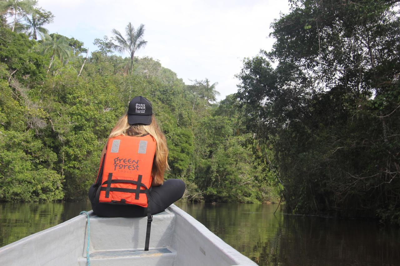 Green Forest Ecolodge Puerto Montufar Eksteriør billede